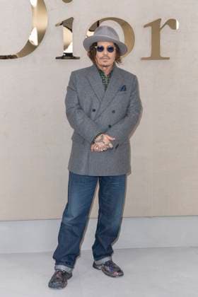 Johnny Depp at the photocall at the Christian Dior Womenswear Collection Prêt à Porter Spring Summer 2026 show as part of Paris Fashion Week PFW , in the Jardin des Tuileries, in Paris, France, October 01, 2025 Olivier Borde Bestimage Photocall Christian Dior Womenswear Spring Summer 2026 show as part of Paris Fashion Week on October 01, 2025 in Paris, France Paris France  Copyright: xOLIVIERxBORDEx xBESTIMAGExOLIVIERxBORDEx xBESTIMAGEx