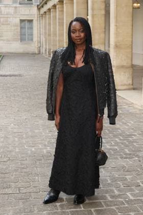 PFW - Gabriela Hearst Photocall Danai Gurira attends the Gabriela Hearst Womenswear Spring Summer 2026 show as part of Paris Fashion Week in Paris, France on October 01, 2025. Photo by Jerome Domine ABACAPRESS.COM France  Copyright: xDominexJerome ABACAx