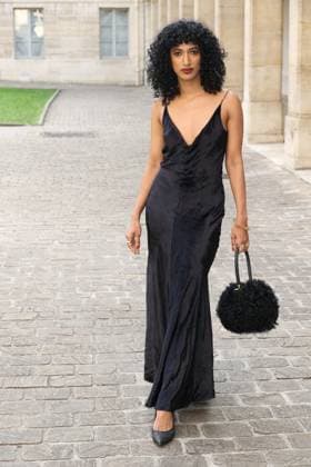 PFW - Gabriela Hearst Photocall Trisha Shetty attends the Gabriela Hearst Womenswear Spring Summer 2026 show as part of Paris Fashion Week in Paris, France on October 01, 2025. Photo by Jerome Domine ABACAPRESS.COM France  Copyright: xDominexJerome ABACAx