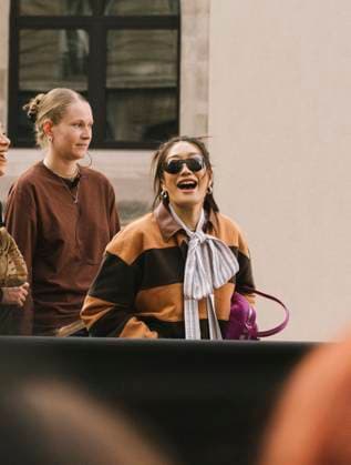 Peggy Gou at the arrivals at the Acné Studio Womenswear Collection Prêt à Porter Printemps Eté 2026 show as part of Paris Fashion Week PFW , in Paris, France, on October 1st, 2025 Sam Delpech Bestimage Arrivals Acné Studio Womenswear Spring Summer 2026 show as part of Paris Fashion Week on October 1st, 2025 in Paris, France Paris France  Copyright: xSamxDelpechx xBestimagexSamxDelpechx xBestimagex