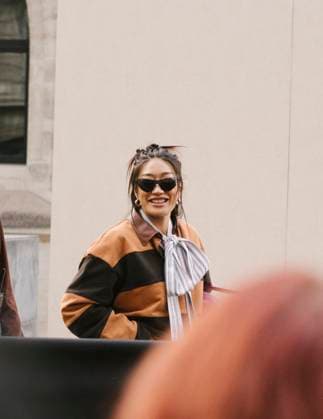 Peggy Gou at the arrivals at the Acné Studio Womenswear Collection Prêt à Porter Printemps Eté 2026 show as part of Paris Fashion Week PFW , in Paris, France, on October 1st, 2025 Sam Delpech Bestimage Arrivals Acné Studio Womenswear Spring Summer 2026 show as part of Paris Fashion Week on October 1st, 2025 in Paris, France Paris France  Copyright: xSamxDelpechx xBestimagexSamxDelpechx xBestimagex