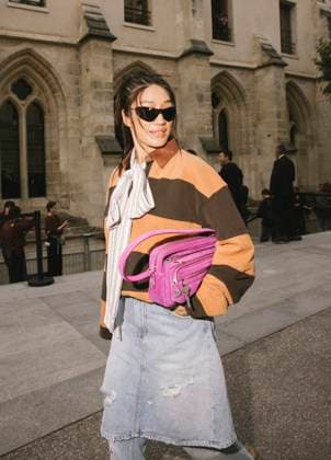 Peggy Gou at the arrivals at the Acné Studio Womenswear Collection Prêt à Porter Printemps Eté 2026 show as part of Paris Fashion Week PFW , in Paris, France, on October 1st, 2025 Sam Delpech Bestimage Arrivals Acné Studio Womenswear Spring Summer 2026 show as part of Paris Fashion Week on October 1st, 2025 in Paris, France Paris France  Copyright: xSamxDelpechx xBestimagexSamxDelpechx xBestimagex