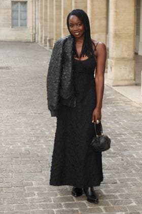PFW - Gabriela Hearst Photocall Danai Gurira attends the Gabriela Hearst Womenswear Spring Summer 2026 show as part of Paris Fashion Week in Paris, France on October 01, 2025. Photo by Jerome Domine ABACAPRESS.COM France  Copyright: xDominexJerome ABACAx