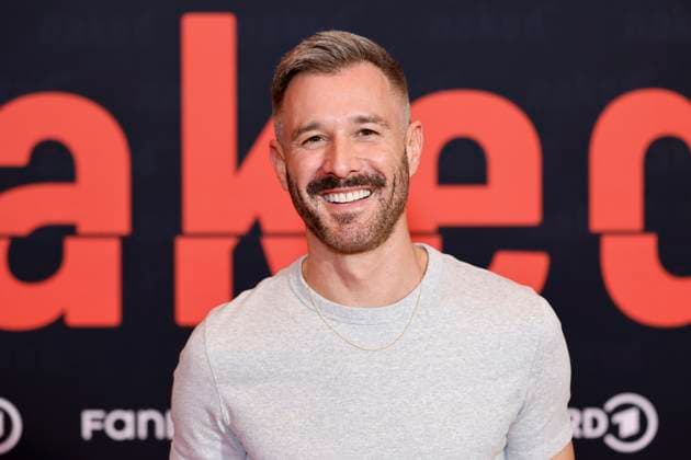 Actor Jochen Schropp at the premiere of the ARD WDR series naked at the Filmpalast cinema in Cologne, 01 10 2025 NRW Germany Copyright: xChristophxHardtx