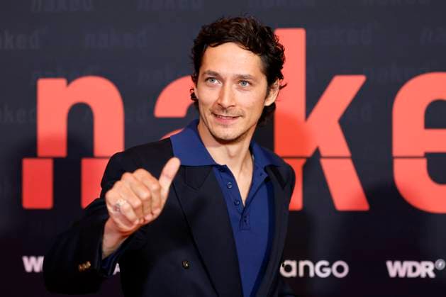 Actor Noah Saavedra playing Luis at the premiere of the ARD WDR series naked at the Filmpalast cinema in Cologne, 01 10 2025 NRW Germany Copyright: xChristophxHardtx