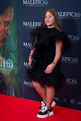 Maleficio premiere, Madrid, Spain - 01 Oct 2025 Nazaret attends to Maleficio premiere at Cines Verdi on 01 October, 2025 in Madrid, Spain. (Credit: Miguel Escavias Alfa Images) Madrid Cines Verdi Madrid Spain Copyright: x x2025xMiguelxEscavias AlfaxImagesx