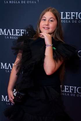 Maleficio premiere, Madrid, Spain - 01 Oct 2025 Nazaret attends to Maleficio premiere at Cines Verdi on 01 October, 2025 in Madrid, Spain. (Credit: Miguel Escavias Alfa Images) Madrid Cines Verdi Madrid Spain Copyright: x x2025xMiguelxEscavias AlfaxImagesx