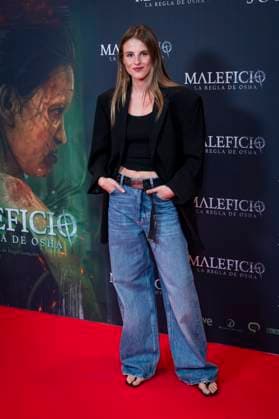 Maleficio premiere, Madrid, Spain - 01 Oct 2025 Nerea Mazo attends to Maleficio premiere at Cines Verdi on 01 October, 2025 in Madrid, Spain. (Credit: Miguel Escavias Alfa Images) Madrid Cines Verdi Madrid Spain Copyright: x x2025xMiguelxEscavias AlfaxImagesx