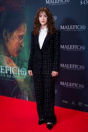 Maleficio premiere, Madrid, Spain - 01 Oct 2025 Zoe Bonafonte attends to Maleficio premiere at Cines Verdi on 01 October, 2025 in Madrid, Spain. (Credit: Miguel Escavias Alfa Images) Madrid Cines Verdi Madrid Spain Copyright: x x2025xMiguelxEscavias AlfaxImagesx