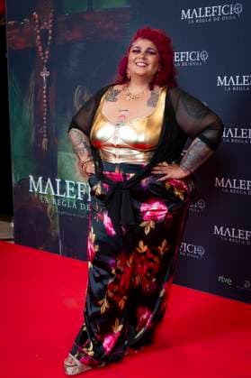 Maleficio premiere, Madrid, Spain - 01 Oct 2025 Audry Funk attends to Maleficio premiere at Cines Verdi on 01 October, 2025 in Madrid, Spain. (Credit: Miguel Escavias Alfa Images) Madrid Cines Verdi Madrid Spain Copyright: x x2025xMiguelxEscavias AlfaxImagesx