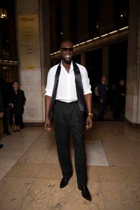 Stormzy exits Tom Ford Womens Ready to Wear Spring Summer 2026 Paris Fashion Week PFW, Place Vendôme, Paris, France, October 01, 2025 Pierre Perusseau Bestimage Exits Tom Ford fashion show as part of Spring Summer 2026 Paris Fashion Week on October 01, 2025 in Paris, France Paris France  Copyright: xTizianoxDaxSilvax-xPierrexPerusseaux xBestimagexTizianoxDaxSilvax-xPierrexPerusseaux xBestimagex