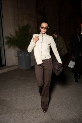Vittoria Cerreti exits Tom Ford Womens Ready to Wear Spring Summer 2026 Paris Fashion Week PFW, Place Vendôme, Paris, France, October 01, 2025 Pierre Perusseau Bestimage Exits Tom Ford fashion show as part of Spring Summer 2026 Paris Fashion Week on October 01, 2025 in Paris, France Paris France  Copyright: xTizianoxDaxSilvax-xPierrexPerusseaux xBestimagexTizianoxDaxSilvax-xPierrexPerusseaux xBestimagex