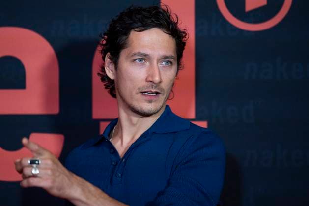 Actor Noah SAAVEDRA mi , portrait, portrait, friendly, attentive, at the premiere of the ARD WDR TV series ,naked, at the Filmpalast Koeln, on 01 10 2025