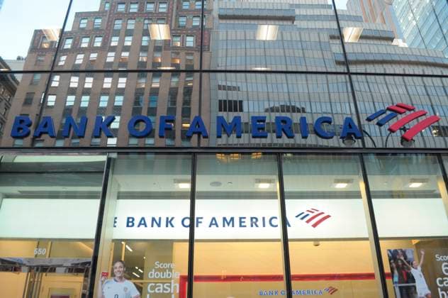 Daily Life in New York City, US - 30 Sep 2025 A Bank of America is seen in Manhattan, New York City. New York United States Copyright: xJiminxKimx xSOPAxImagesx JKIM_daily_life_nyc_sep_30_25_DSC0202.jpeg