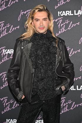 PFW Karl Lagerfeld From Paris With Love Party Bill Kaulitz attending the Karl Lagerfeld From Paris With Love party during Paris Fashion Week in Paris, France on October 1, 2025. Photo by Julien Reynaud APS-Medias ABACAPRESS.COM Paris France  Copyright: xReynaudxJulien APS-Medias ABACAx
