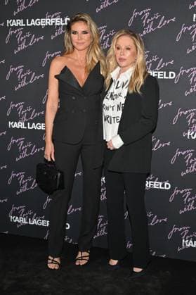 PFW Karl Lagerfeld From Paris With Love Party Heidi Klum, Kathy Hilton attending the Karl Lagerfeld From Paris With Love party during Paris Fashion Week in Paris, France on October 1, 2025. Photo by Julien Reynaud APS-Medias ABACAPRESS.COM Paris France  Copyright: xReynaudxJulien APS-Medias ABACAx