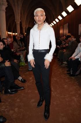 PFW Acne Studios Front Row Bryanboy attending the Acne Studios Womenswear Spring Summer 2026 show as part of Paris Fashion Week in Paris, France on October 01, 2025. Photo by Aurore Marechal ABACAPRESS.COM Paris France  Copyright: xMarechalxAurore ABACAx