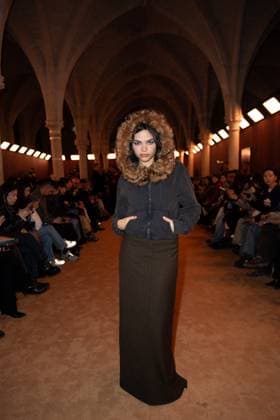 PFW Acne Studios Front Row Ariana Greenblatt attending the Acne Studios Womenswear Spring Summer 2026 show as part of Paris Fashion Week in Paris, France on October 01, 2025. Photo by Aurore Marechal ABACAPRESS.COM Paris France  Copyright: xMarechalxAurore ABACAx