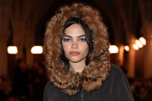 PFW Acne Studios Front Row Ariana Greenblatt attending the Acne Studios Womenswear Spring Summer 2026 show as part of Paris Fashion Week in Paris, France on October 01, 2025. Photo by Aurore Marechal ABACAPRESS.COM Paris France  Copyright: xMarechalxAurore ABACAx