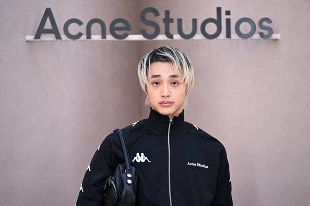 PFW Acne Studios Photocall Jey Jinhyeong attending the Acne Studios Womenswear Spring Summer 2026 show as part of Paris Fashion Week in Paris, France on October 01, 2025. Photo by Aurore Marechal ABACAPRESS.COM Paris France  Copyright: xMarechalxAurore ABACAx