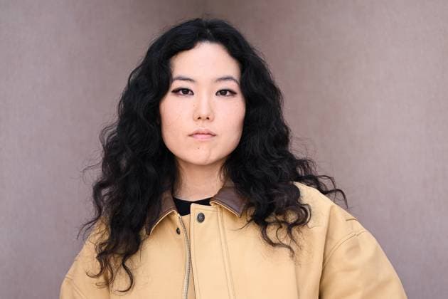 PFW Acne Studios Photocall Park Ji-Min attending the Acne Studios Womenswear Spring Summer 2026 show as part of Paris Fashion Week in Paris, France on October 01, 2025. Photo by Aurore Marechal ABACAPRESS.COM Paris France  Copyright: xMarechalxAurore ABACAx