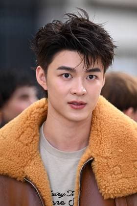 PFW Acne Studios Photocall Meen Nichakoon attending the Acne Studios Womenswear Spring Summer 2026 show as part of Paris Fashion Week in Paris, France on October 01, 2025. Photo by Aurore Marechal ABACAPRESS.COM Paris France  Copyright: xMarechalxAurore ABACAx