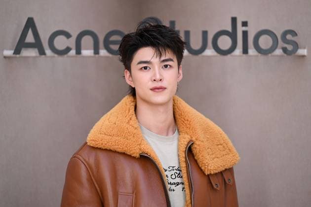 PFW Acne Studios Photocall Meen Nichakoon attending the Acne Studios Womenswear Spring Summer 2026 show as part of Paris Fashion Week in Paris, France on October 01, 2025. Photo by Aurore Marechal ABACAPRESS.COM Paris France  Copyright: xMarechalxAurore ABACAx