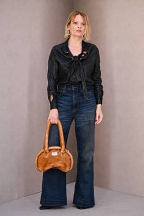 PFW Acne Studios Photocall Melanie Thierry attending the Acne Studios Womenswear Spring Summer 2026 show as part of Paris Fashion Week in Paris, France on October 01, 2025. Photo by Aurore Marechal ABACAPRESS.COM Paris France  Copyright: xMarechalxAurore ABACAx