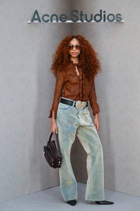PFW Acne Studios Photocall Ravyn Lenae attending the Acne Studios Womenswear Spring Summer 2026 show as part of Paris Fashion Week in Paris, France on October 01, 2025. Photo by Aurore Marechal ABACAPRESS.COM Paris France  Copyright: xMarechalxAurore ABACAx