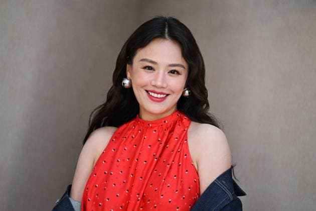 PFW Acne Studios Photocall Ma Sichun attending the Acne Studios Womenswear Spring Summer 2026 show as part of Paris Fashion Week in Paris, France on October 01, 2025. Photo by Aurore Marechal ABACAPRESS.COM Paris France  Copyright: xMarechalxAurore ABACAx