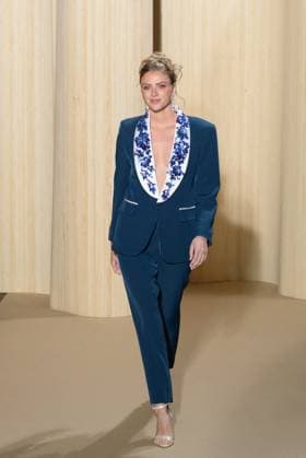 PFW - Christophe Guillarme Runway A model walks the runway during the Christophe Guillarme Womenswear Spring Summer 2026 show as part of Paris Fashion Week on October 1, 2025 in Paris, France. Photo by Jana Call me J ABACAPRESS.COM PParis Ile de France France  Copyright: xJanaxCallxmexJ ABACAx