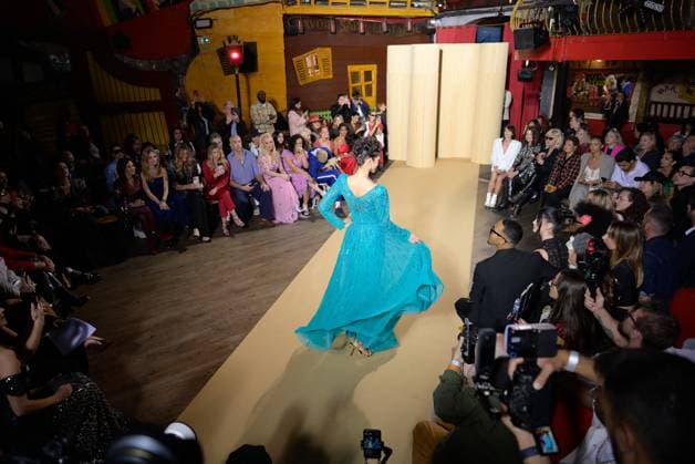 PFW - Christophe Guillarme Runway A model walks the runway during the Christophe Guillarme Womenswear Spring Summer 2026 show as part of Paris Fashion Week on October 1, 2025 in Paris, France. Photo by Jana Call me J ABACAPRESS.COM PParis Ile de France France  Copyright: xJanaxCallxmexJ ABACAx