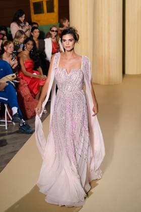 PFW - Christophe Guillarme Runway Mareva Michel (Miss Ile de France 2025) walks the runway during the Christophe Guillarme Womenswear Spring Summer 2026 show as part of Paris Fashion Week on October 1, 2025 in Paris, France. Photo by Jana Call me J ABACAPRESS.COM PParis Ile de France France  Copyright: xJanaxCallxmexJ ABACAx