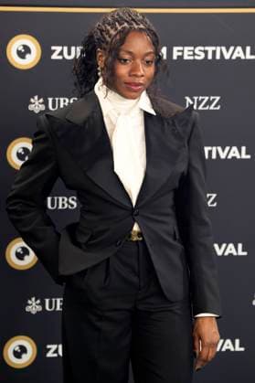 Nia DaCosta at the premiere of the Amazon Prime Video film Hedda at the 21 Zurich Film Festival 2025 in the Kongresssaal Zurich, 01 10 ,2025 Foto:xA.xRaemyx xFuturexImagex hedda_5007