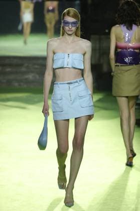 PFW - Casablanca Runway A model walks the runway during the Casablanca Womenswear Spring Summer 2026 show as part of Paris Fashion Week on October 01, 2025 in Paris, France. Photo by Alain-Gil Gonzalez ABACAPRESS.COM Paris France  Copyright: xGonzalezxAlain-Gil ABACAx