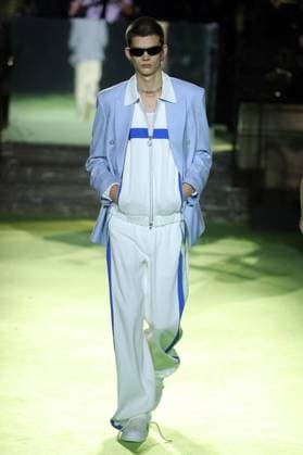 PFW - Casablanca Runway A model walks the runway during the Casablanca Womenswear Spring Summer 2026 show as part of Paris Fashion Week on October 01, 2025 in Paris, France. Photo by Alain-Gil Gonzalez ABACAPRESS.COM Paris France  Copyright: xGonzalezxAlain-Gil ABACAx
