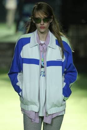 PFW - Casablanca Runway A model walks the runway during the Casablanca Womenswear Spring Summer 2026 show as part of Paris Fashion Week on October 01, 2025 in Paris, France. Photo by Alain-Gil Gonzalez ABACAPRESS.COM Paris France  Copyright: xGonzalezxAlain-Gil ABACAx