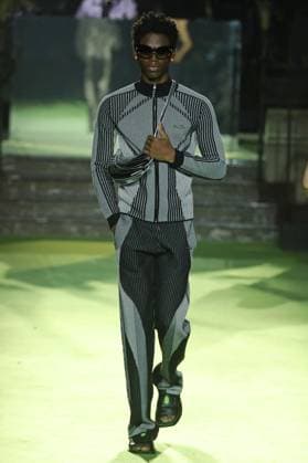 PFW - Casablanca Runway A model walks the runway during the Casablanca Womenswear Spring Summer 2026 show as part of Paris Fashion Week on October 01, 2025 in Paris, France. Photo by Alain-Gil Gonzalez ABACAPRESS.COM Paris France  Copyright: xGonzalezxAlain-Gil ABACAx