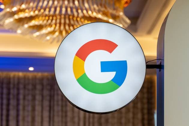 Warsaw Security Forum 2025 The Google logo is displayed during the Warsaw Security Forum 2025 in Warsaw, Poland, on September 29, 2025. Warsaw Poland  Copyright: xMarekxAntonixIwaÅ czukx originalFilename: iwanczuk-the12the250929_np0QI.jpg