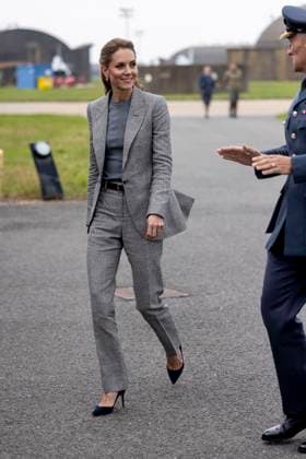 . 02 10 2025. Coningsby, United Kingdom. Kate Middleton, the Princess of Wales, during a visit to RAF Coningsby, United Kingdom.  xPoolx xi-Imagesx IIM-26267-0001