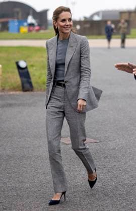 . 02 10 2025. Coningsby, United Kingdom. Kate Middleton, the Princess of Wales, during a visit to RAF Coningsby, United Kingdom.  xPoolx xi-Imagesx IIM-26267-0002