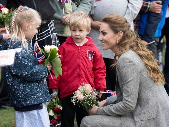 . 02 10 2025. Coningsby, United Kingdom. Kate Middleton, the Princess of Wales, during a visit to RAF Coningsby, United Kingdom.  xPoolx xi-Imagesx IIM-26267-0012