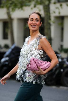 A guest at the Rabanne Show during Paris Fashion Week Womenswear Spring Summer 2026, UNESCO, Paris, France (France SPP) Copyright: xFrancexx xSPPx spp-en-Fr-IMG_0700