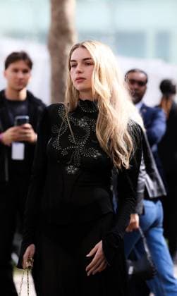 Adele Castillon at the Rabanne Show during Paris Fashion Week Womenswear Spring Summer 2026, UNESCO, Paris, France (France SPP) Copyright: xFrancexx xSPPx spp-en-Fr-IMG_0917