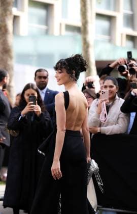 Aubri Ibrag at the Rabanne Show during Paris Fashion Week Womenswear Spring Summer 2026, UNESCO, Paris, France (France SPP) Copyright: xFrancexx xSPPx spp-en-Fr-IMG_1072