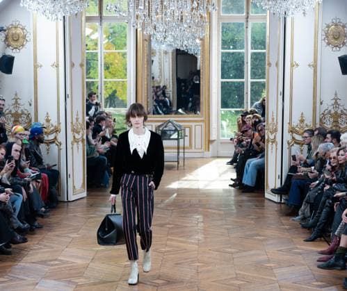 PARIS FASHION WEEK WORMENSWEAR SPRINT SUMMER 26 ENFANTS RICHES DEPRIMES sylvie lefort photography MAXPPP 02 10 2025 @sylvie Lefort Photography MAXPPP 2 10 25 Models present creations from the SPRINT SUMMER 2025 2026 Womenswear collection by ENFANTS RICHES DEPRIMES during the Paris Fashion Week, in Paris, France 2st October 2025 The presentation of the Womens collections from september 29th to october 7th 25  Copyright: xMAXPPPxsylviexlefortxphotographyx LFR202510026716 LFR202510026716