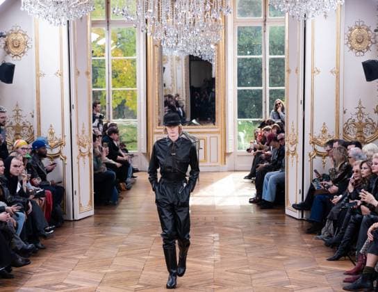 PARIS FASHION WEEK WORMENSWEAR SPRINT SUMMER 26 ENFANTS RICHES DEPRIMES sylvie lefort photography MAXPPP 02 10 2025 @sylvie Lefort Photography MAXPPP 2 10 25 Models present creations from the SPRINT SUMMER 2025 2026 Womenswear collection by ENFANTS RICHES DEPRIMES during the Paris Fashion Week, in Paris, France 2st October 2025 The presentation of the Womens collections from september 29th to october 7th 25  Copyright: xMAXPPPxsylviexlefortxphotographyx LFR202510026734 LFR202510026734