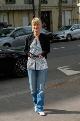 PFW - Paco Rabanne Outside Arrivals Marina Fois at Paco Rabanne show during the Womenswear Spring Summer 2026 as part of Paris Fashion Week on October 2, 2025 in Paris, France. Photo by Robin Psaila ABACAPRESS.COM Paris France  Copyright: xPsailaxRobin ABACAx