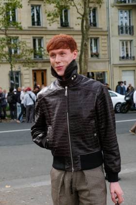 PFW - Paco Rabanne Outside Arrivals Pierre Painchaud at Paco Rabanne show during the Womenswear Spring Summer 2026 as part of Paris Fashion Week on October 2, 2025 in Paris, France. Photo by Robin Psaila ABACAPRESS.COM Paris France  Copyright: xPsailaxRobin ABACAx