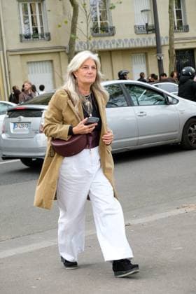 PFW - Paco Rabanne Outside Arrivals Sophie Fontanel at Paco Rabanne show during the Womenswear Spring Summer 2026 as part of Paris Fashion Week on October 2, 2025 in Paris, France. Photo by Robin Psaila ABACAPRESS.COM Paris France  Copyright: xPsailaxRobin ABACAx